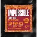 Impossible Meal Makers Taco Beef